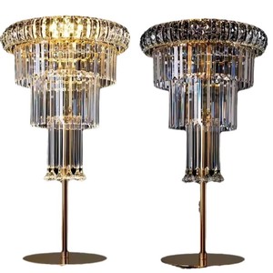 Support de Centre de <span class=keywords><strong>Table</strong></span> de Mariage en Cristal Doré, Support à Fleurs pour Hôtel, Mariage, Fête, Décoration de <span class=keywords><strong>Table</strong></span> de Banquet - Product Image 2