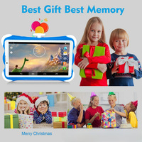 Tablette Android pour enfants Hot A8, 7 pouces, écran tactile 1024*600, tablette éducative pour enfants, jeu éducatif, cadeau de Noël, cadeau d'anniversaire