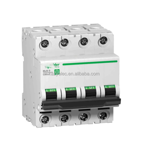 Disjoncteur miniature électrique M9F21410 Multi9 <span class=keywords><strong>C60SP</strong></span>, 4 pôles, 10A, Type B, 440Vac AC, capacité de coupure 20kA, neuf et original - Product Image 1