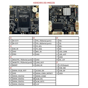 Módulo de Cámara IP de Baja Iluminación de 2MP, Sensor CMOS SC235HAI, Chips HI3516CV610, 1/2.9", 1920x1080/30fps, Bajo Consumo, Lente Fijo/Motorizada Opcional - Product Image 3