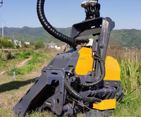 Têtes de coupe forestière efficaces pour abattage de bois, machines de récolte de bois forestier