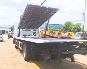 Dongfeng DTU Tilt Tray Wrecker Tow Truck Diesel Fuel Manual Transmission New Condition Capable de remorquer 3 petites voitures - Product Image 6