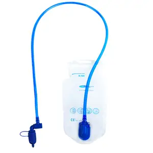 Depósito de hidratación EVA de 0,75 l, sistema de hidratación de agua a prueba de fugas pequeño, bolsa de hidratación de agua potable con tubo transparente