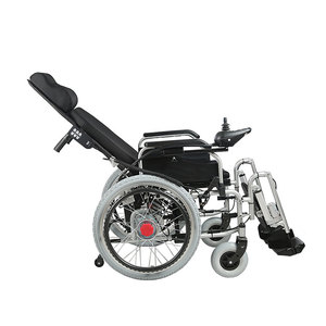 Fauteuil roulant électrique pliable à dossier haut de 22 pouces, vente en gros - Product Image 5