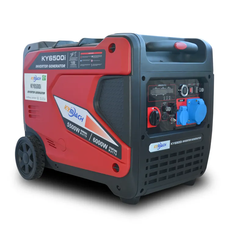 KY6500i generator bensin portabel Super senyap, generator bensin 5kW dengan mulai listrik