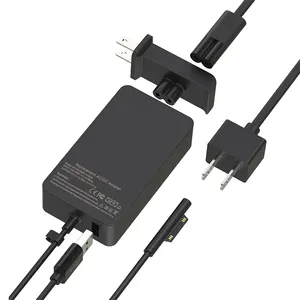 高品質のオリジナル品質44W65W102W127WMicrosoft Surface Pro用AC電源アダプター8 7 6 5 43 Surface Book Charger