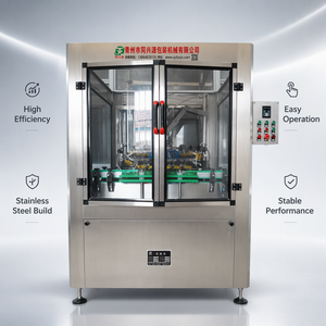 Low Damage Rotary Turnover Bottle Rinsing Machine 304 Steel <strong>Washer</strong> for Wine <strong>Vinegar</strong> Bottling Assembly Line - Product Image 1