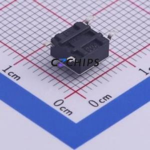 TS-1002S-04526C Tactile Switch SMD-4P,6x6mm Switch Single Pole Single Throw Round Button Vertical Mount 6mm - Product Image 2