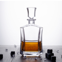Juego de decantador de whisky grabado personalizado con 4 vasos de whisky, paquete de 5 Cajas de Regalo para el hogar