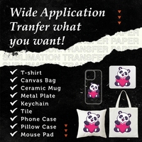 Papier de transfert par sublimation A4 100 g/m² en gros, 100 feuilles, séchage rapide, pour impression jet d'encre sur t-shirts en polyester, mugs et artisanat