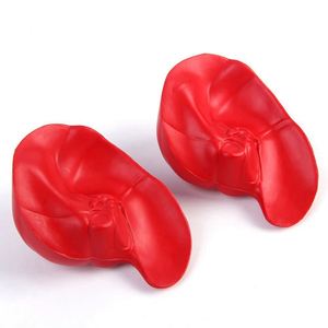 Balle anti-stress en mousse PU médicale en forme de foie avec logo personnalisé, cadeau promotionnel, jouet pour soulager le stress, jouet à presser en forme d'organe humain - Product Image 2