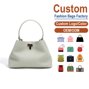 Bolso de Hombro de Cuero Genuino para Mujer, Diseño Anti-Robo con Cierre de Madera, Moda Exclusiva, Premium, para Viajes Diarios, Procesamiento ODM - Product Image 1