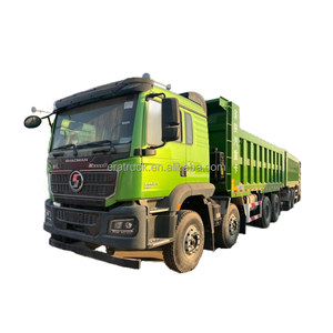Chine marque Shacman M3000S 8x4 camion lourd utilisé benne basculante diesel carburant gauche direction rapide boîte <span class=keywords><strong>de</strong></span> vitesses Euro 3 émission - Product Image 1
