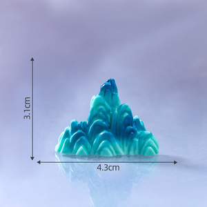 Miniature Rocaille Paysagère Micro-Landscape Accessoires Jardin Zen Mini Figurines de Montagne en Résine Ornements pour Bonsaï Décoration Maison et Bureau - Product Image 6