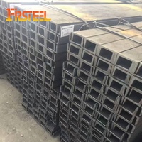 Profilé en U en acier au carbone laminé à chaud Q345B pour support de tuyauterie d'usine pétrochimique et pétrolière