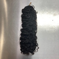 Cabello Humano Virgen Birmano Rizado SDD de Doble Trama, 100% Humano, 18 Pulgadas, 1 B, Precio de Fábrica #   Todos los Colores
