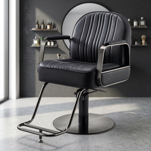 Silla de Peluquería de Alta Gama, Silla de Peluquería Especial para Salón, Silla Ajustable para Corte de Cabello - Product Image 6