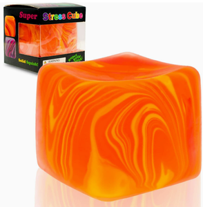 ของเล่นบีบคลายเครียด Schylling NeeDoh Nice Cube Swirl รุ่นใหม่ ของแท้ คุณภาพเยี่ยม สีสันผสมผสานสวยงาม (1 ชิ้นต่อแพ็ค) - Product Image 1