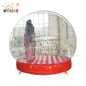 Tente à bulles gonflable WINSUN avec design de globe à neige, couleur personnalisée, pompe électrique étanche et installation facile - Product Image 1