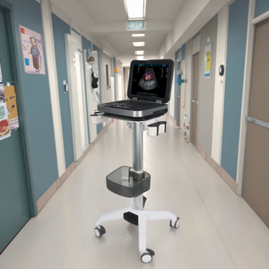 Lega di alluminio del carrello medico pneumatico moderno della sonda con il cestino di stoccaggio per uso dell'hotel e dell'ospedale - Product Image 2