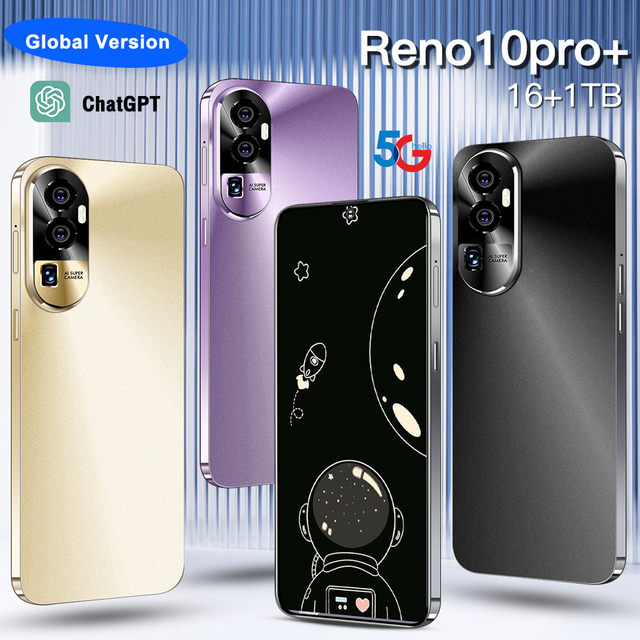 Reno10 Pro High Performance Gaming Android Smartphone Real 4G Ten-Core Processor Dual SIM Card