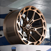 Rines Monobloque de Aluminio Forjado T6061 en Bronce de 19, 20, 21, 22, 24 y 26 Pulgadas, 5x112 5x114.3 para Autos Benz, GLE, AMG, BMW, Rolls Royce