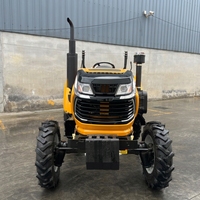 Tracteur agricole diesel multifonctionnel 60 CV 4x4 à transmission par engrenages, haute efficacité, haute productivité, nouveaux produits