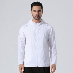 Vestes de sport <span class=keywords><strong>pour</strong></span> hommes, légères, respirantes, coupe-vent, <span class=keywords><strong>pour</strong></span> entraînement et loisirs - Product Image 3