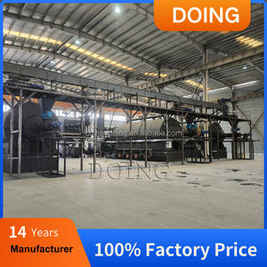 Usine de pyrolyse semi-continue 15T/J pour la transformation des déchets de caoutchouc et de plastique en huile de pyrolyse <span class=keywords><strong>avec</strong></span> produit secondaire de fumée de carbone - Product Image 5