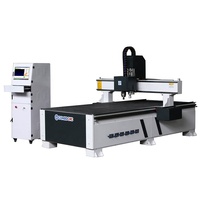 Routeur CNC avec caméra CCD 1325 et couteau oscillant pour la fabrication de meubles, panneau KT