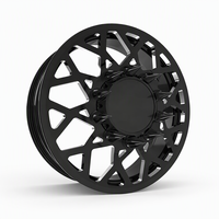 Jantes forgées sur mesure à 10 trous 10x225 avec rebord profond en aluminium pour camions lourds Ford F450 F550