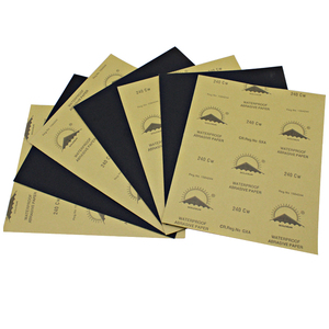 Lijas de Carburo de Silicio Húmedas y Secas 230*280mm, Papel Abrasivo Impermeable para Pulir Automoción, Metal y Madera - Product Image 3