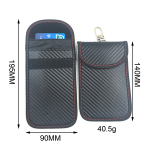 Étui anti-piratage, bloqueur de signal, sacs Faraday, porte-clés RFID, porte-clés de <span class=keywords><strong>voiture</strong></span>, étui de blocage de signal - Product Image 3