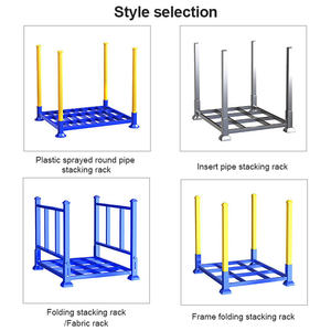 שירות מחסן כבד פלדה מגולוון אחסון פלדה פלדה ערמה מתלה פוסט מזרן/מיסוך - Product Image 4