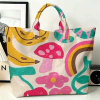 Sac fourre-tout en PVC Doodle Bug, sac transparent imperméable, sac de plage, pochette fourre-tout, sacs à main avec nœud, sac de rangement
