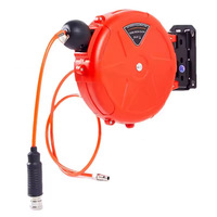 Tuyau d'air en PU de 10 mètres auto-rétractable et extensible, dispositif de bobinage automatique, tambour de bobinage automatique, rétracteur de tube suspendu pour sacs à air