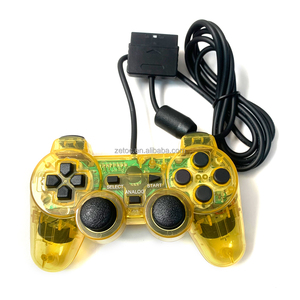 Gamepad Joypad Nirkabel untuk <span class=keywords><strong>PS2</strong></span> dengan Motor Getar dan Sensor Gerak - Product Image 4