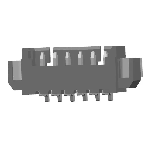 Embase PCB PicoBlade à pas de 1.25mm borne de sertissage SMT à montage en Surface verticale à une rangée