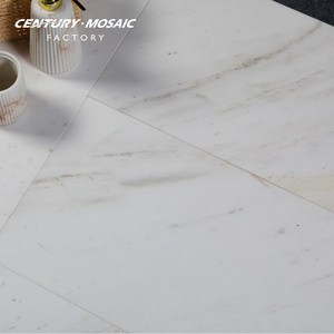 Centurymosaic Polished New Calacatta Velino White <b>Marble</b> Tile for Bathroom Kitchen Wall Floor and Backsplash Decoration - Product Image 1