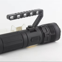 Lampe torche tactique puissante en alliage d'aluminium LED de type C 50W pour le camping et la chasse en plein air, vente en gros