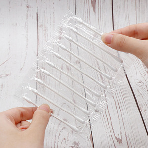 Hainuo – cotons-tiges à double tête, 152.4mm, emballés individuellement, portables, pour voyage cosmétique, 120 pièces, blanc - Product Image 1