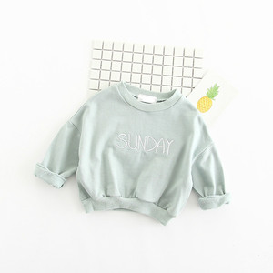 Sweat-shirts rose à épaules dénudées pour enfants sans ceinture, vente en gros de vêtements - Product Image 3