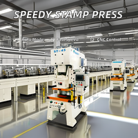 Ligne de production de presse à estamper de 45 tonnes à prix d'usine pour tôles métalliques