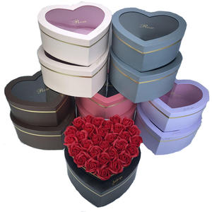 Nhà Máy Trực Tiếp Biểu Tượng Tùy Chỉnh Chất Lượng Cao Trong Suốt PVC Cửa Sổ Flap Hoa Hộp Giấy Ramadan Sô Cô La Hộp Quà Tặng Bao Bì Hộp - Product Image 2