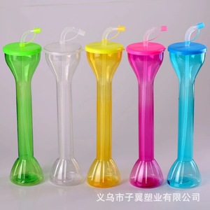 <span class=keywords><strong>Gobelet</strong></span> jetable en <span class=keywords><strong>plastique</strong></span> haut de gamme pour slush, <span class=keywords><strong>avec</strong></span> <span class=keywords><strong>paille</strong></span>, sans BPA, personnalisable <span class=keywords><strong>avec</strong></span> logo, motif spirale, style bouteille d'eau, vente en gros - Product Image 2