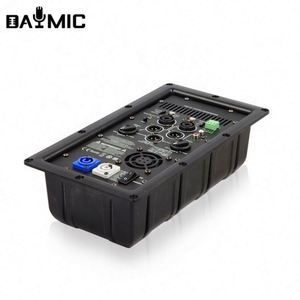 โมดูลเพาเวอร์แอมป์ขยายเสียงแบบแอคทีฟ Class D ระดับมืออาชีพ 1000W สำหรับลำโพงซับวูฟเฟอร์ 18 นิ้ว วัสดุโลหะและไม้ อุปกรณ์เสียง - Product Image 3
