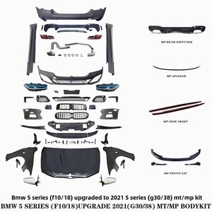 Kit Sportif Amélioré pour BMW Série 5 F10/F18 (2010-2016) et G30/G38 (2022) – Pare-chocs Avant et Feux Arrière – Nouveau Kit de Pare-chocs Sportif pour Voiture - Product Image 5