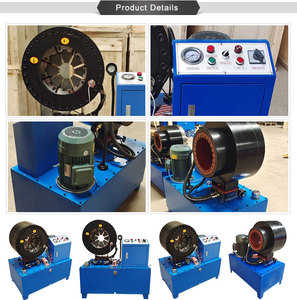 Máquina Engarzadora de Mangueras Hidráulicas Industriales de 6 Pulgadas para Trabajo Pesado, Eficiente y Segura, Maquinaria para Fabricación de Goma de Gran Tamaño - Product Image 2