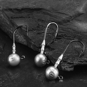 หัวเบ็ดตกปลาทรงสามเหลี่ยม Aohu แบบเสริมความแข็งแรง 4 เท่า พร้อมตะขอ Mustad สำหรับตกปลาแบส ตกปลาทะเล ตกปลาจากเรือ - Product Image 2