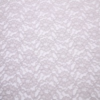 Tissu en dentelle ajourée respirant 90 % nylon pour femme, collection Automne Hiver 2025, bordure unie teinte, haute qualité, mode